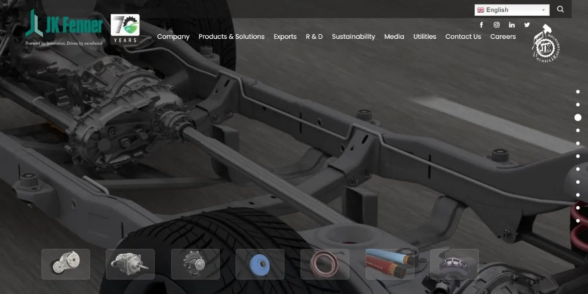 JK fenner - Manufacturing Companies in Madurai