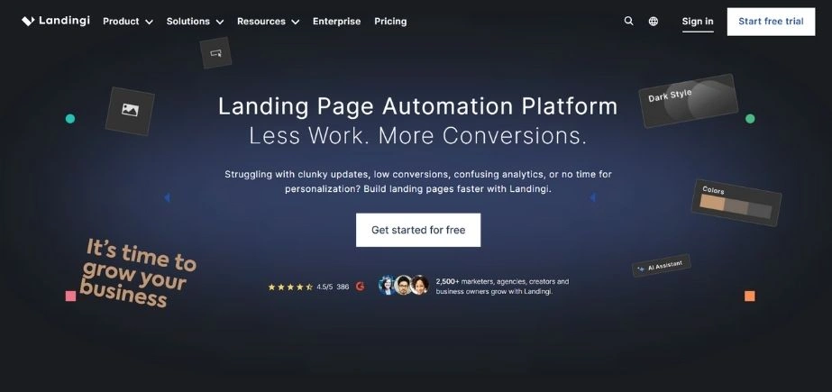 Landingi - Office Automation Software