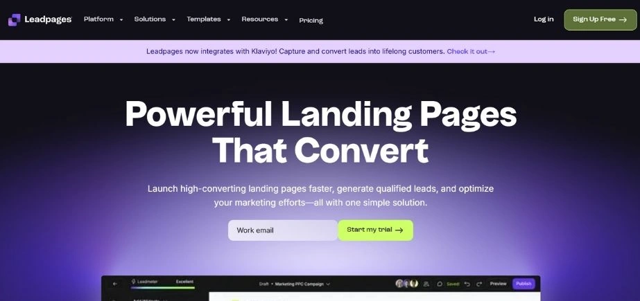 Leadpages - Office Automation Software