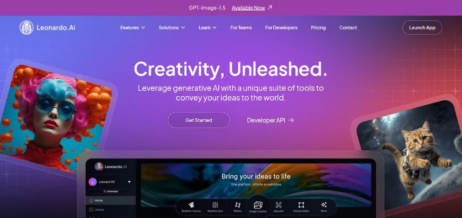 Leonardo AI - AI Image Generator Tools