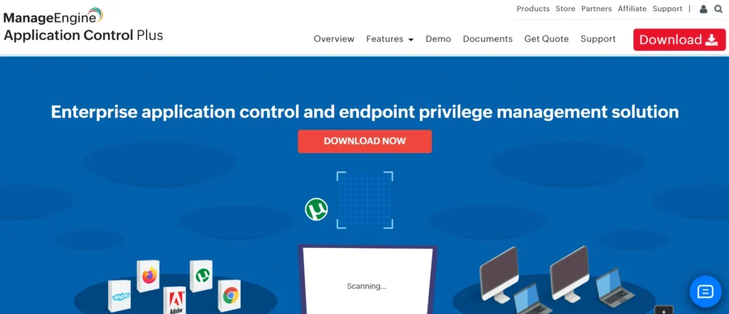 Application Whitelisting Tool
- ManageEngine Application Control Plus