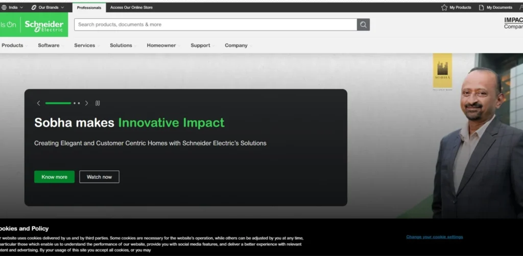 Manufacturing Companies in Peenya - Schneider Electric India