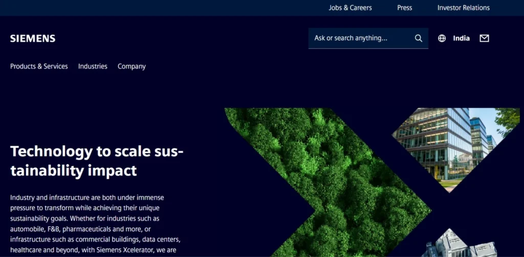 Manufacturing Companies in Peenya - Siemens Limited