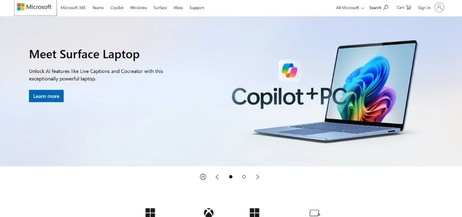 Microsoft Corporation - Software Companies in Coimbatore