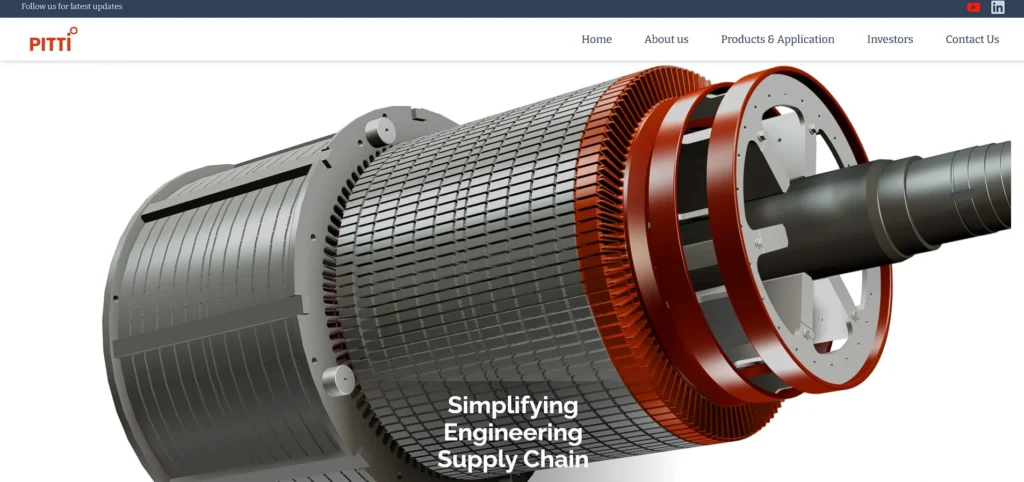 Manufacturing Companies in Hyderabad - Pitti Engineering Limited