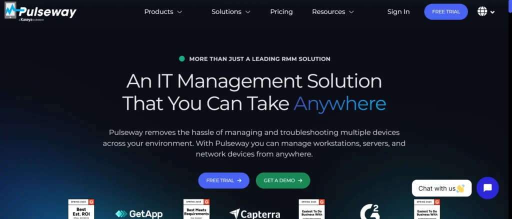 Remote Monitoring and Management (RMM) Tools
- Pulseway