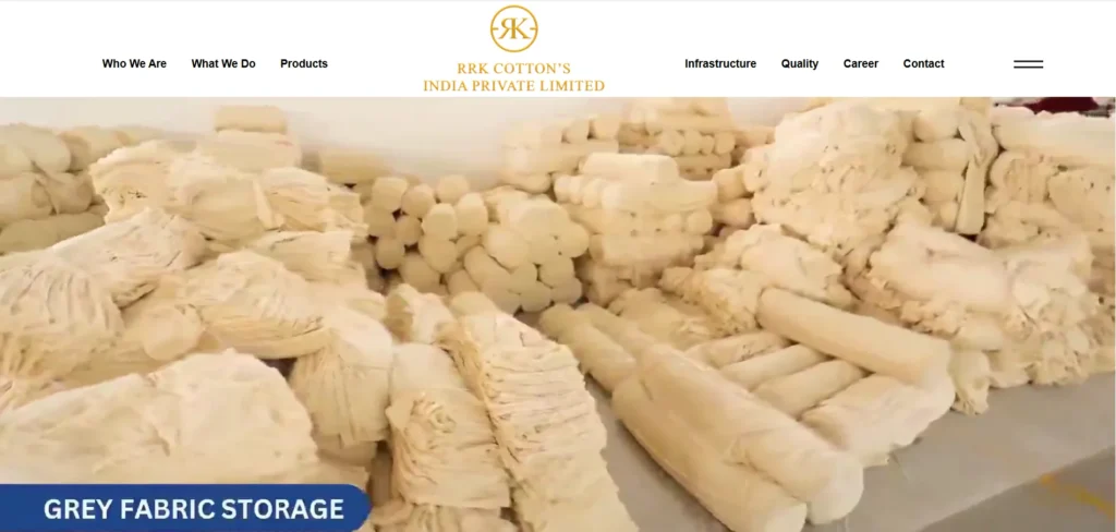 Manufacturing Company in Tirupur- RRK Cot⁠tons India⁠ Priv​ate Limite​d
