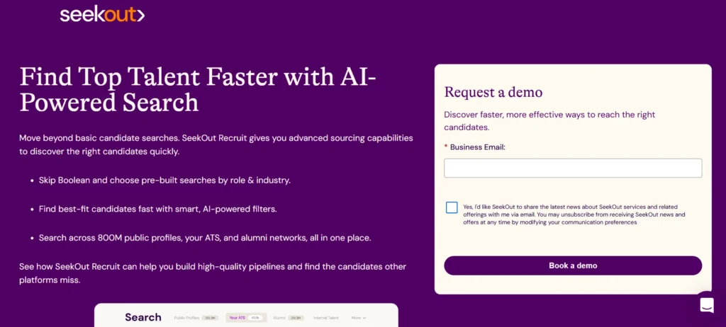 ai tools for hr - SeekOut