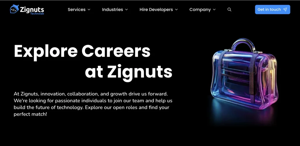 IT Company in Rajkot. - Zignuts Technolab