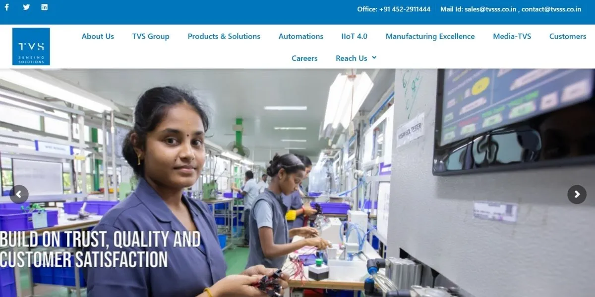 tvs - Manufacturing Companies in Madurai