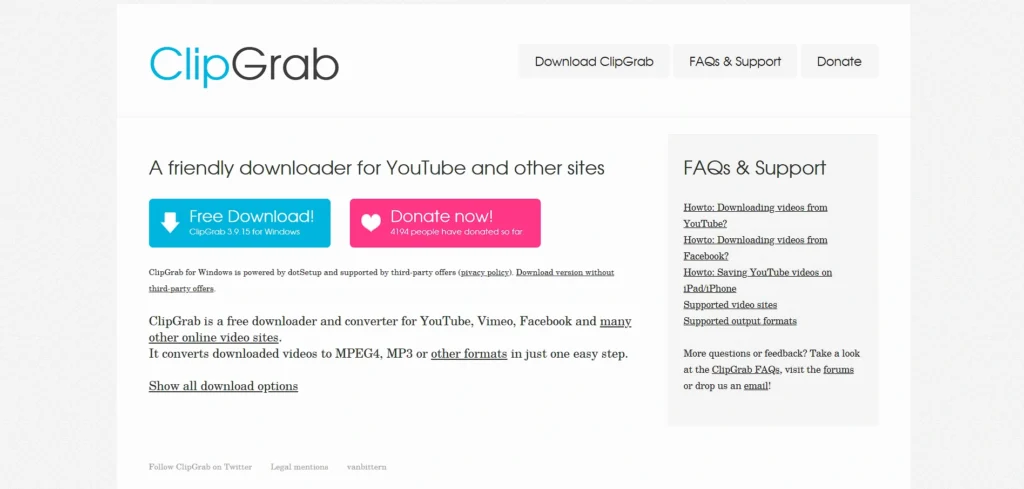 YouTube Audio Downloader Online
- ClipGrab