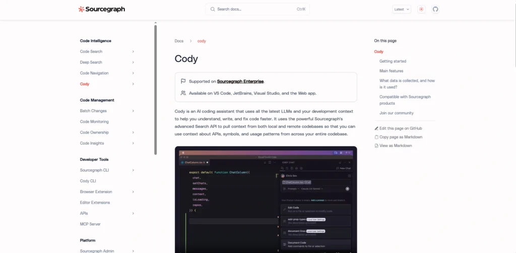 AI Coding Tool - Cody