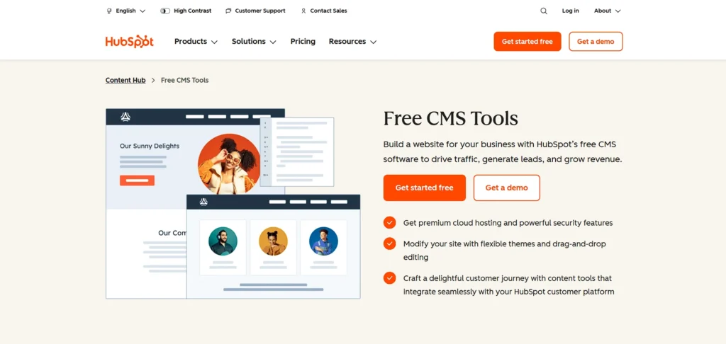 CMS for SEO - HubSpot CMS Hub