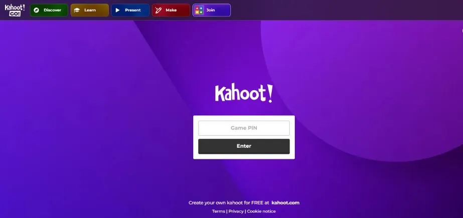 Kahoot! - Free Online Quiz Makers