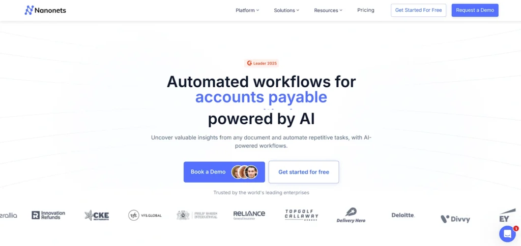 Data Entry Software - Nanonets