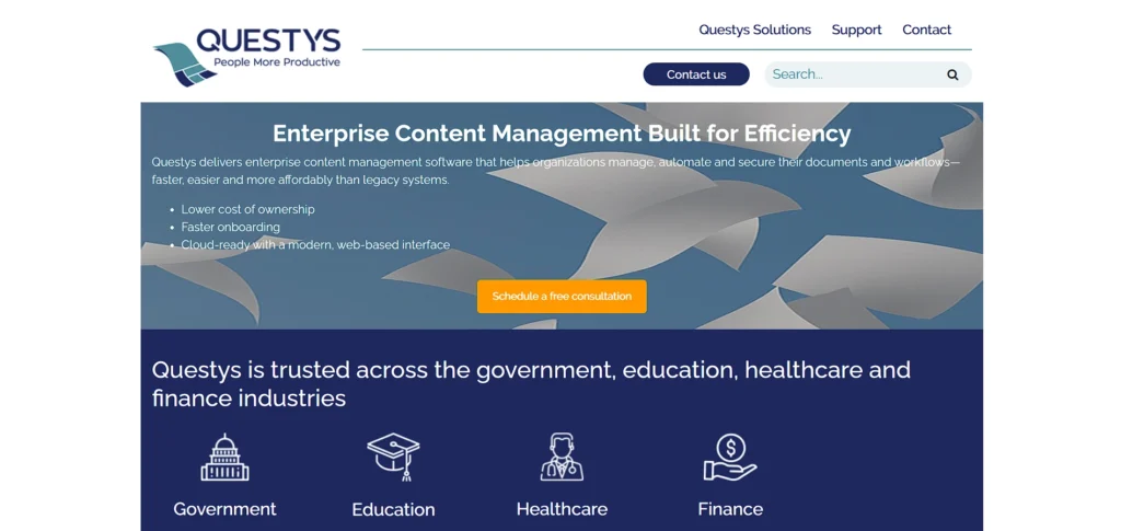 Data Entry Software - Questys Capture