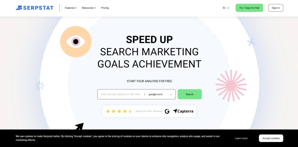 Ahrefs Alternative - Serpstat