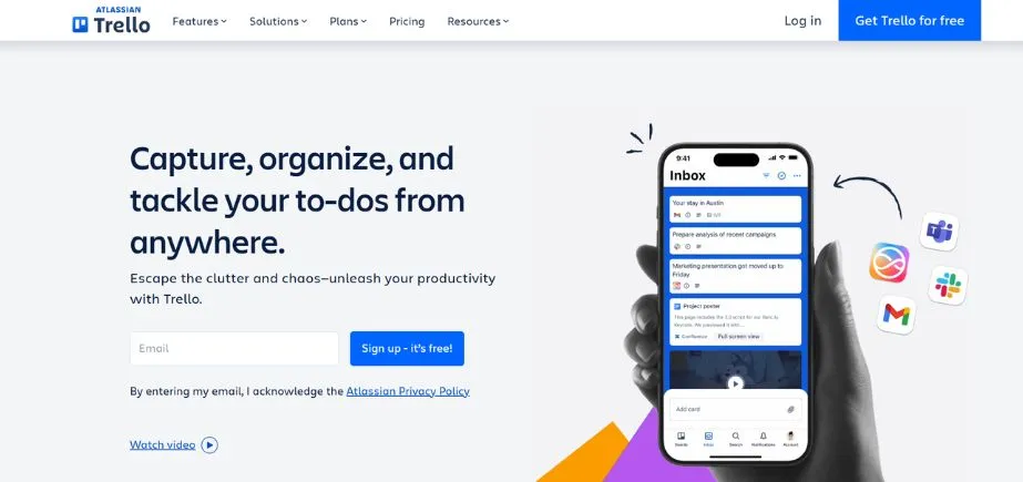 Trello - Marketing Project Management Tools