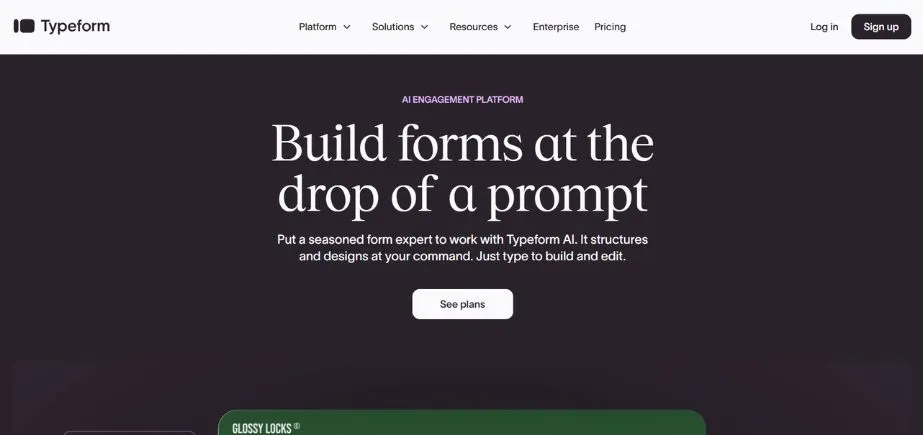 Typeform - Free Online Quiz Makers