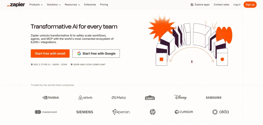 Data Entry Software - Zapier