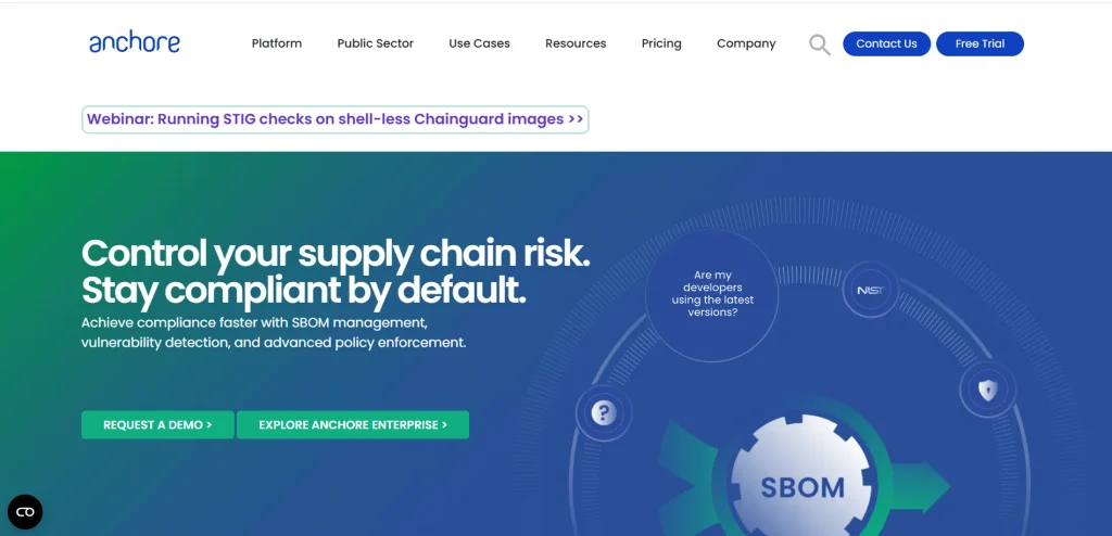 Container Scanning Tool- Anchore Enterprise