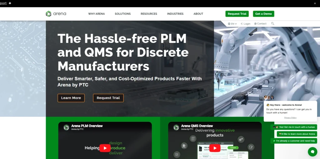 Quality Management System software - Arena QMS