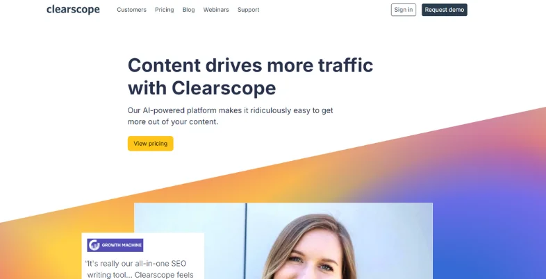 Clearscope - Content Optimization Tool