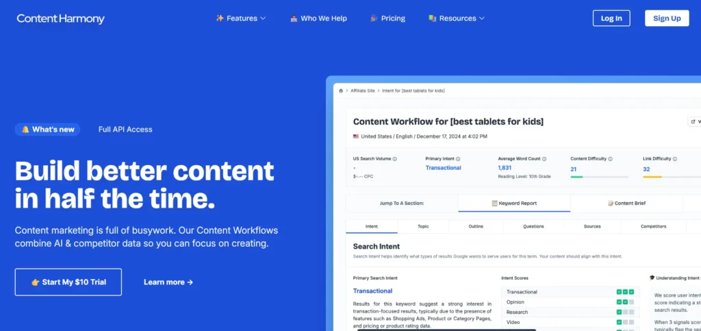 Content Harmony - Content Optimization Tool