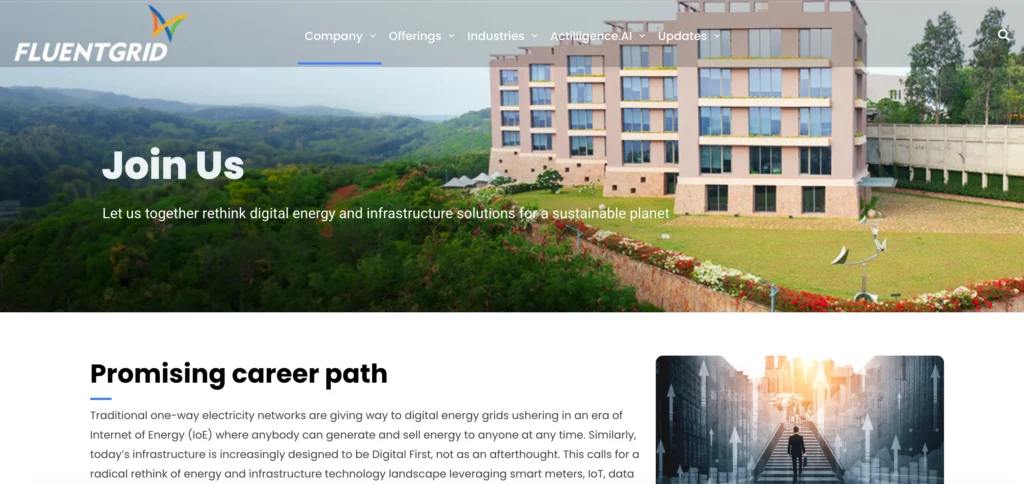 IT Company in Vizag - Fluentgrid Limited