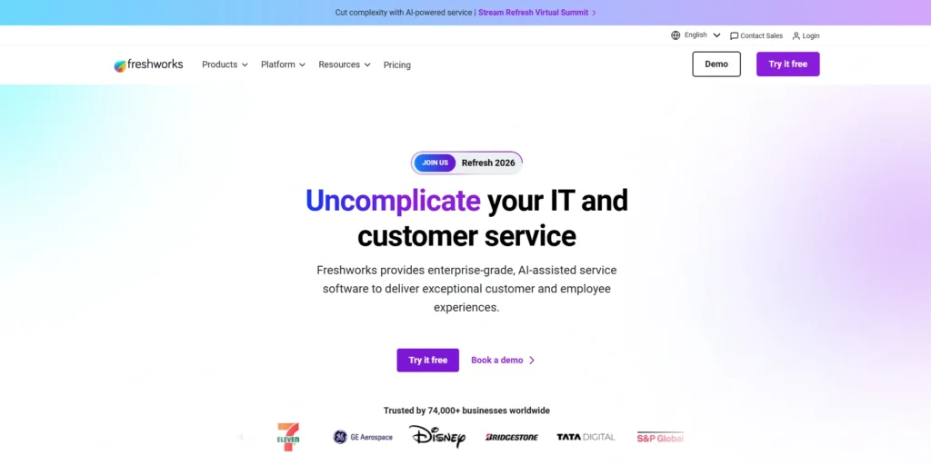 CRM Software for Startups - Freshsales (by Freshworks)  