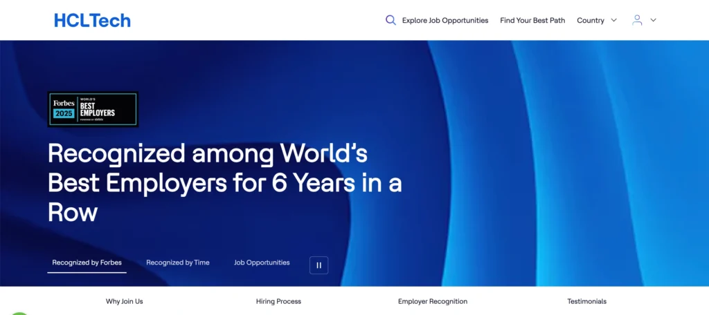IT Company in Madurai - HCL​ Technologies