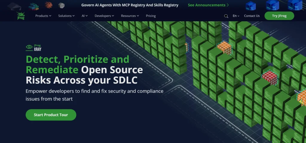 Container Scanning Tool - JFrog Xray