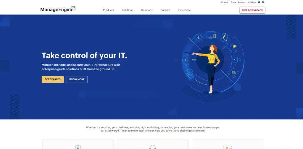 Free Remote Access Software-ManageEngine Remote Access Plus