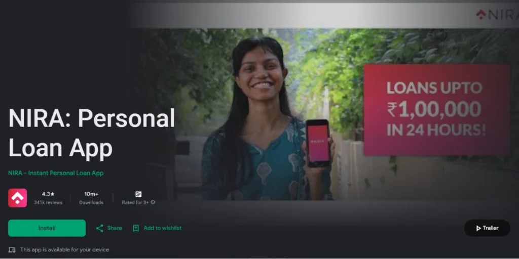 NIRA - RBI Approved Loan Apps in India