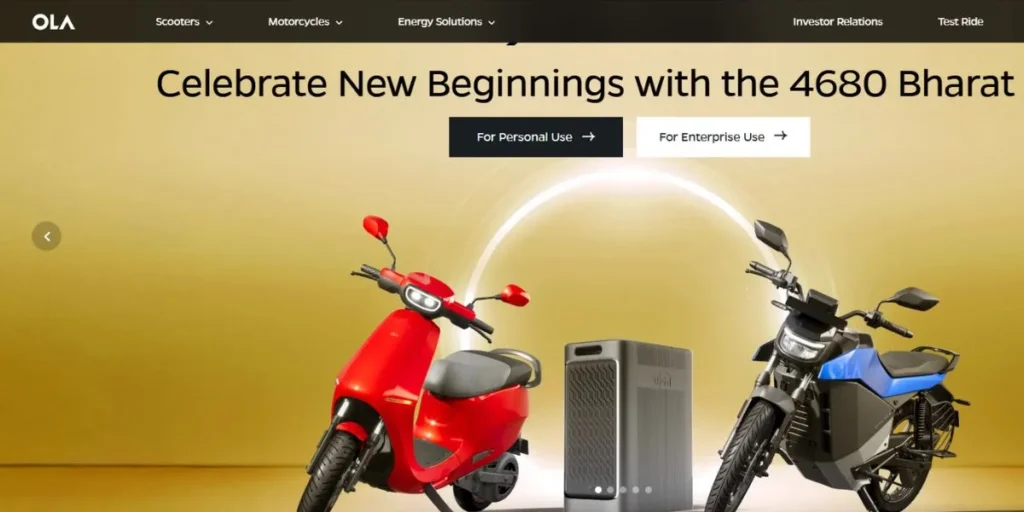 Ola Electric - Startup Companies in Chennai