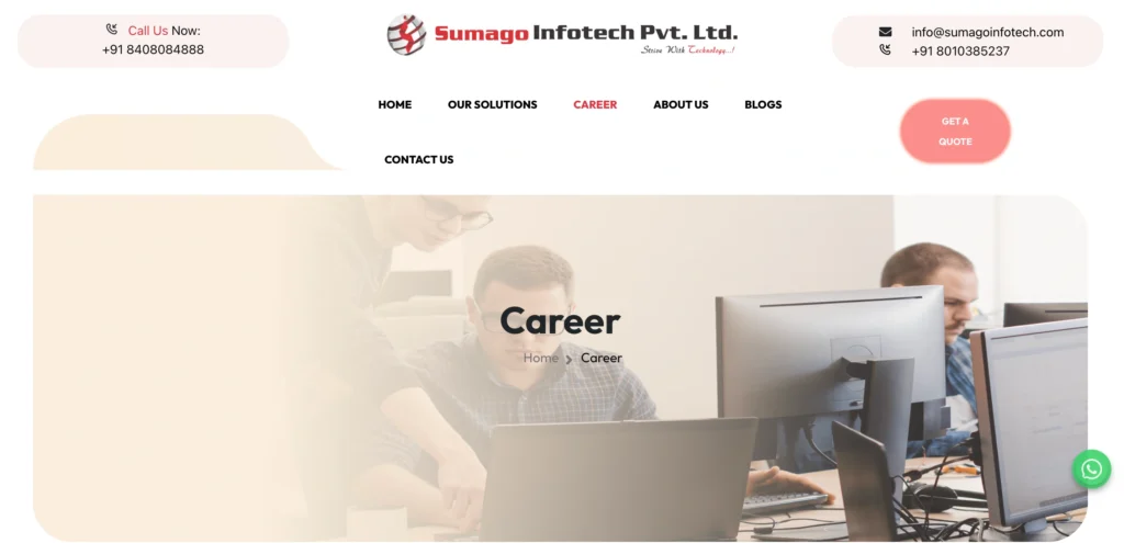 IT Company in Nashik - SUM​AGO IN​FOTECH