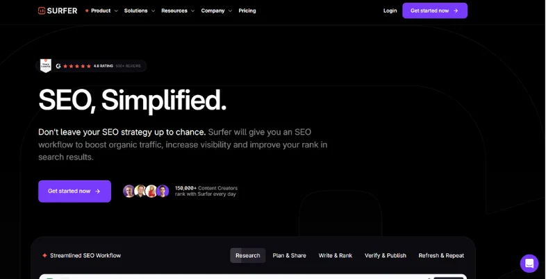 Surfer SEO - Content Optimization Tool