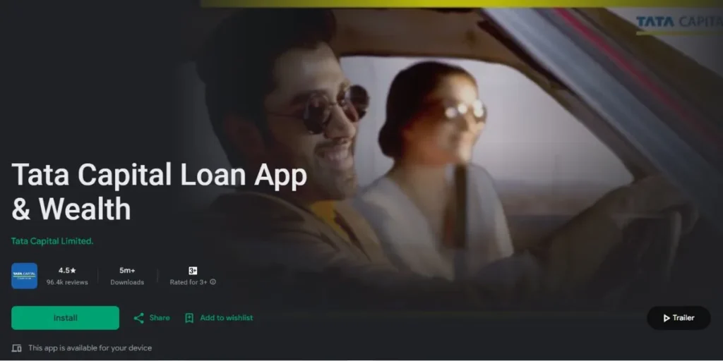 Tata Capital - RBI Approved Loan Apps in India