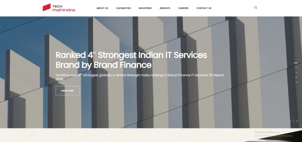 IT company in Gujarat- Tech Mahindra