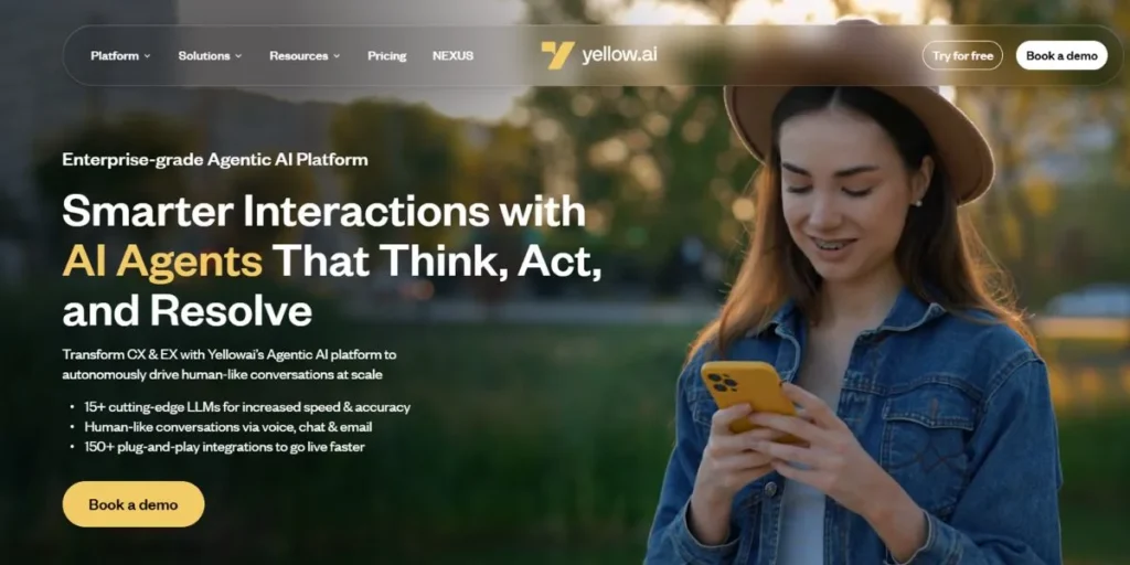 Yellow.ai - Startup Companies in Chennai