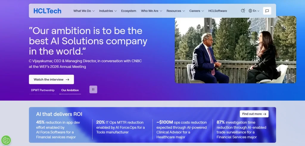 IT Companies in Coimbatore-HCL Technologies