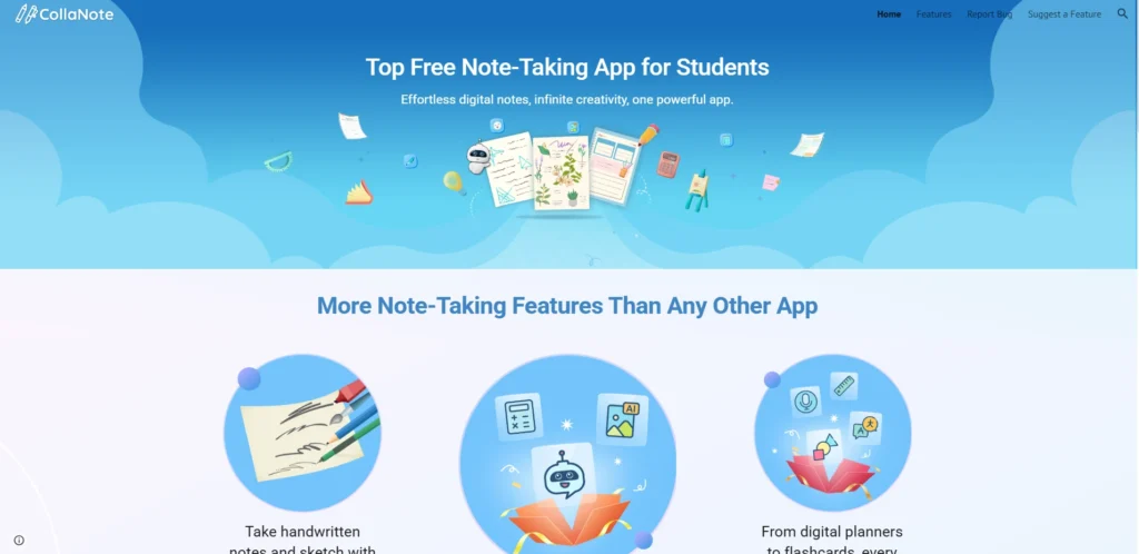 Note Taking Apps for iPad-Colla Note