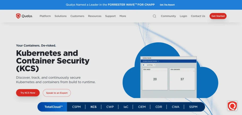Container Scanning Tool - Qualys Container Security
