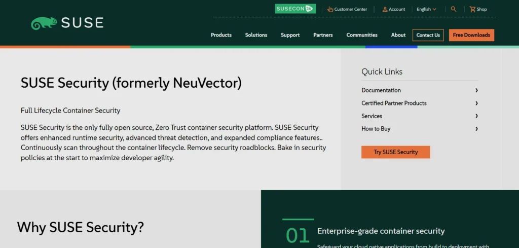 Container Scanning Tool - SUSE Security