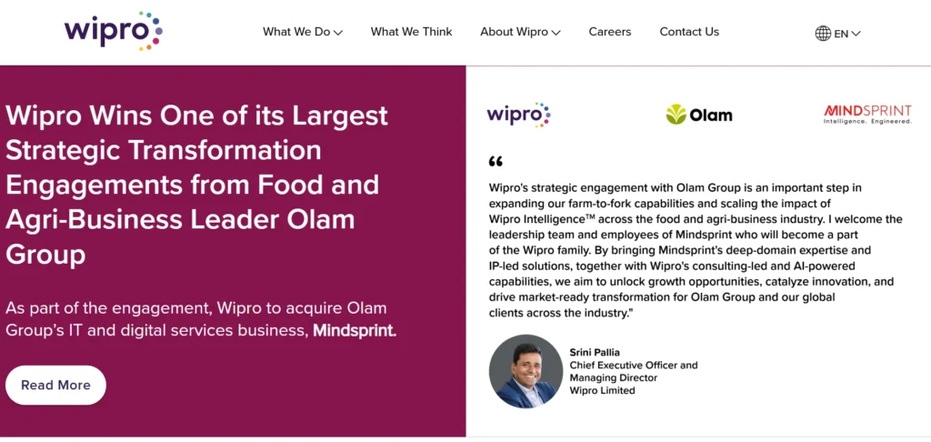 IT Companies in Coimbatore-Wipro