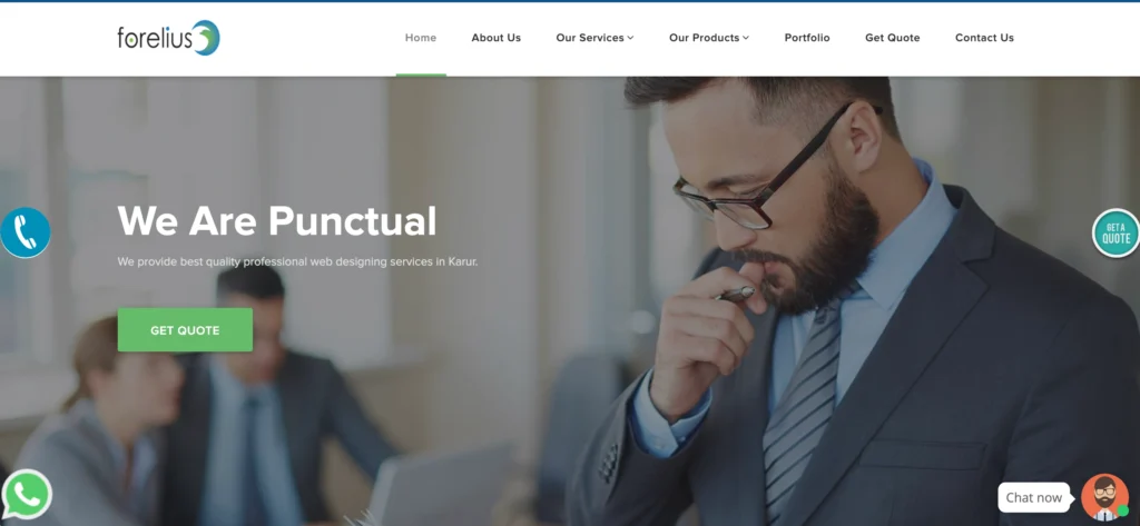 IT Company in Karur - Forelius Technologies