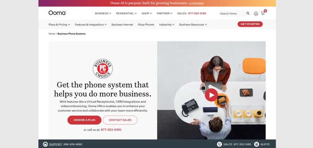 Cloud Calling Software- Oom​a Office