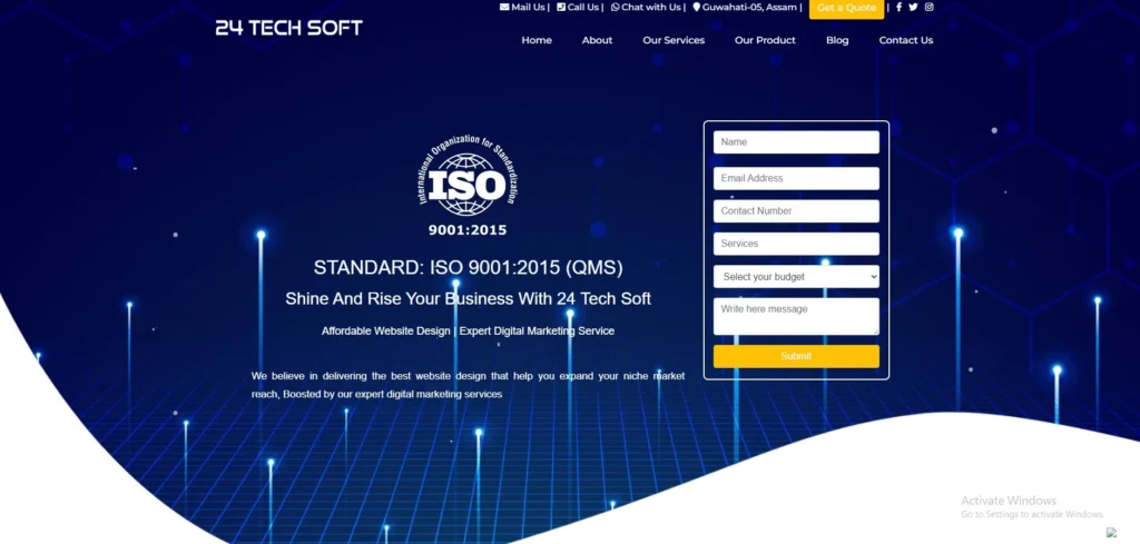 IT Company in Guwahati- 24 Tech Soft