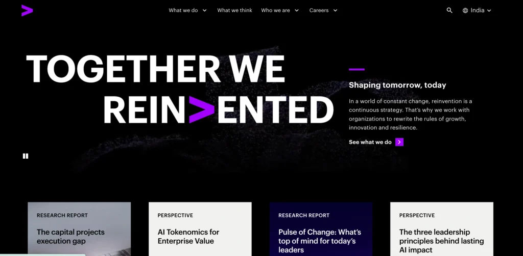 IT Company in Hyderabad - Accenture