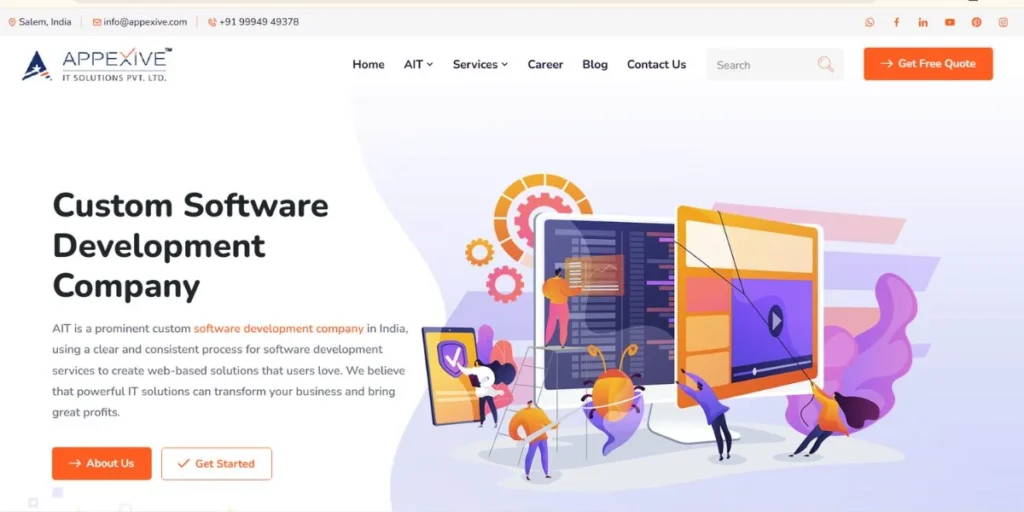 Appexive IT Solutions - IT Companies in Salem